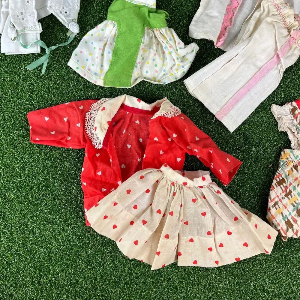 Vintage Lot of Baby Doll Dress Hats & Outfits